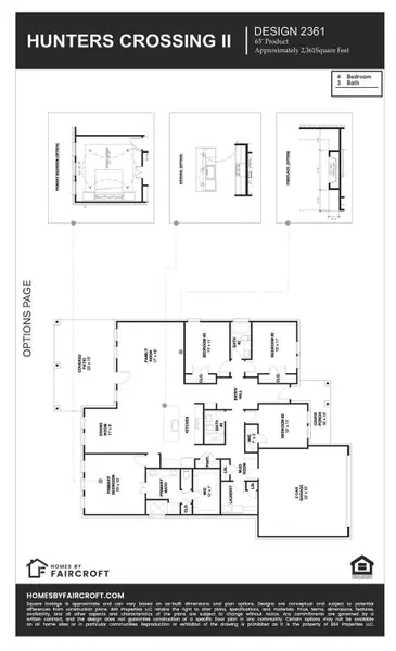 2D floor plan layout of this home in , Sealy, TX (Image 3).