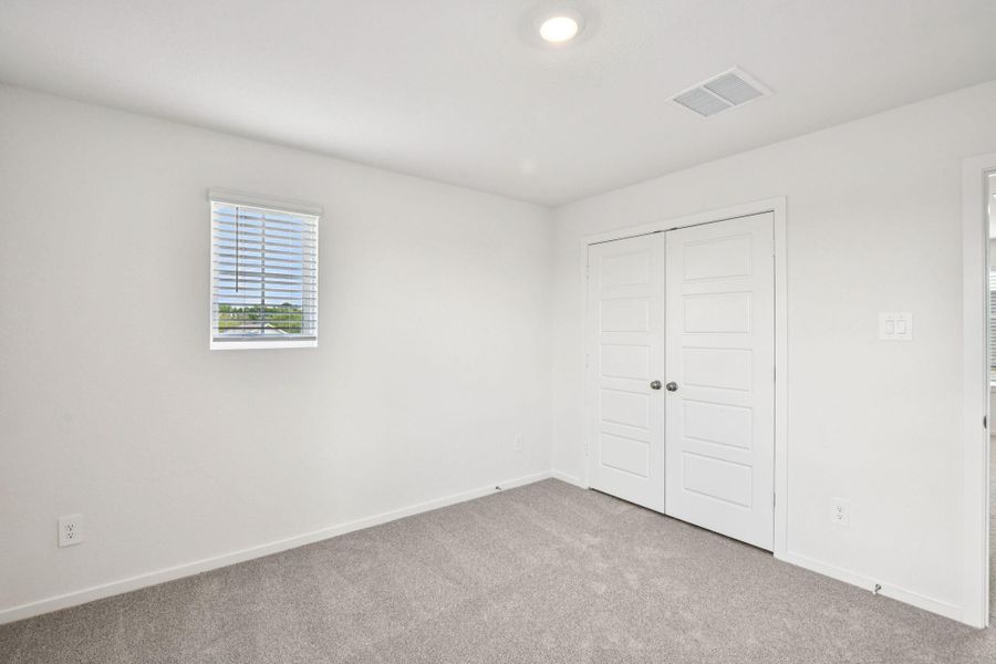 Spacious, unfurnished interior of a new home in Landing Meadows - Traditional Series, New Caney (Image 43).