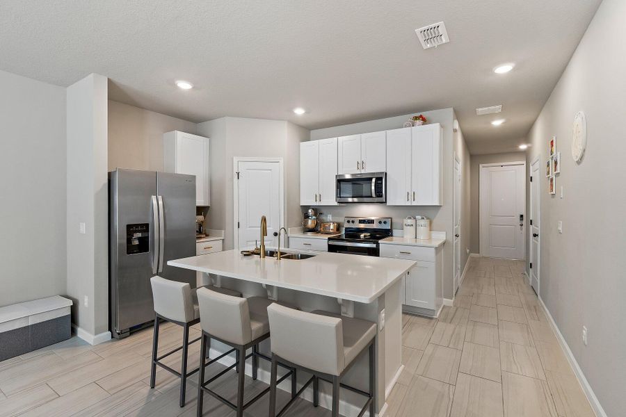 Furnished interior view inside a new home in Enclave at Mangonia Park, West Palm Beach (Image 35).