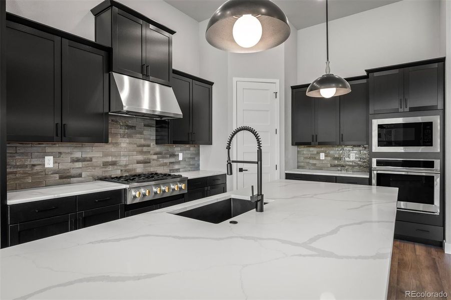 Furnished interior view inside a new home in Cloverleaf – Mountainview Collection, Monument (Image 4).