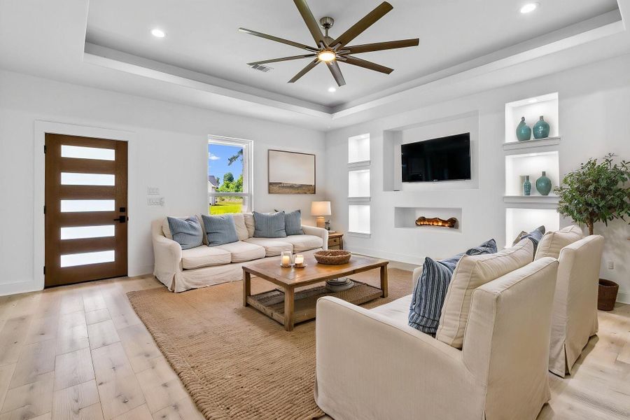 Furnished interior view inside a new home in , Onalaska (Image 13).