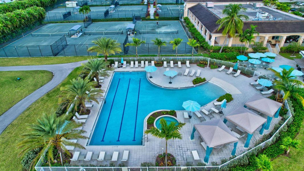 Membership resort pool