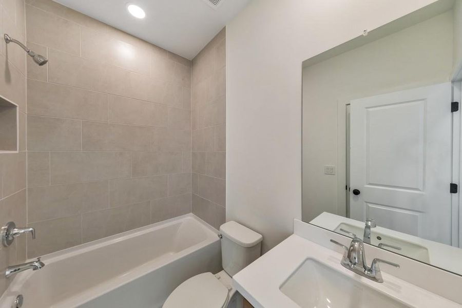 Furnished interior view inside a new home in , Woodstock (Image 12).