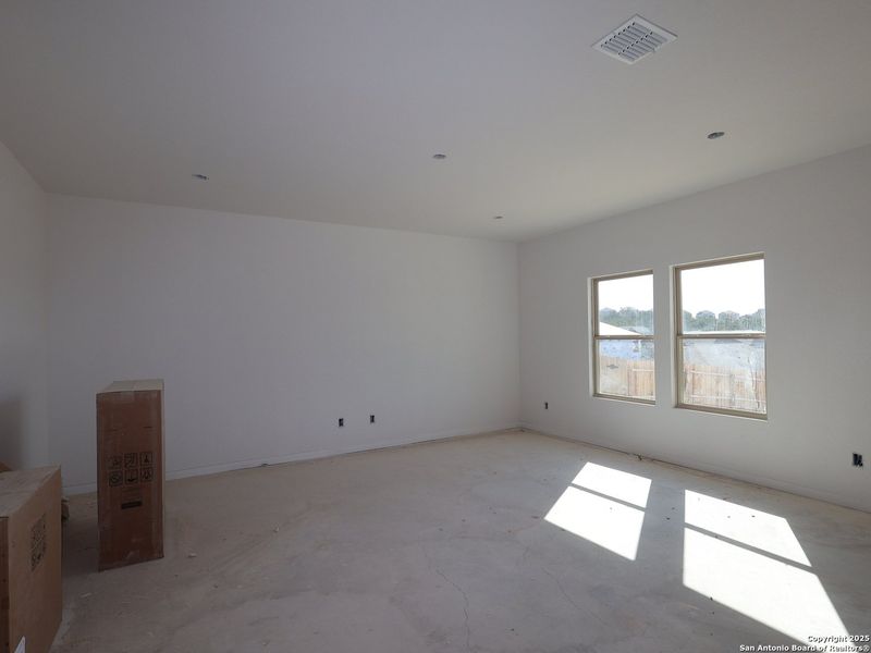 In-progress construction of a new home in Hunters Ranch, San Antonio, TX (Image 21).