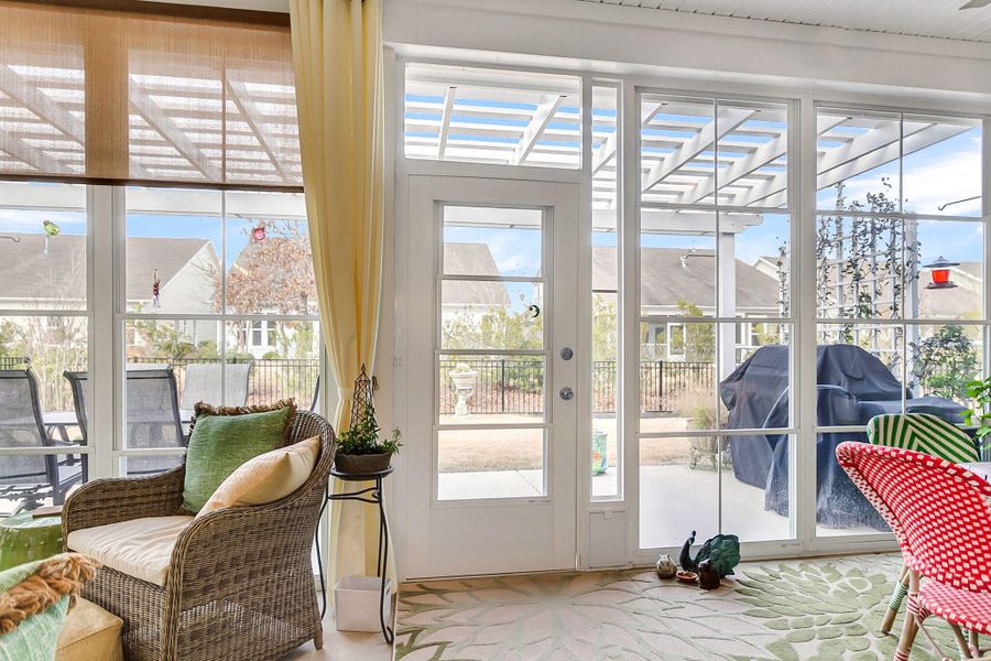 Furnished interior view inside a new home in , Summerville (Image 45).