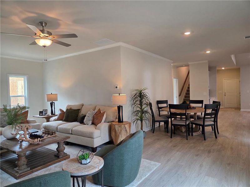 Furnished interior view inside a new home in , Bethlehem (Image 12). Furnished interior view inside a new home in , Bethlehem (Image 12).