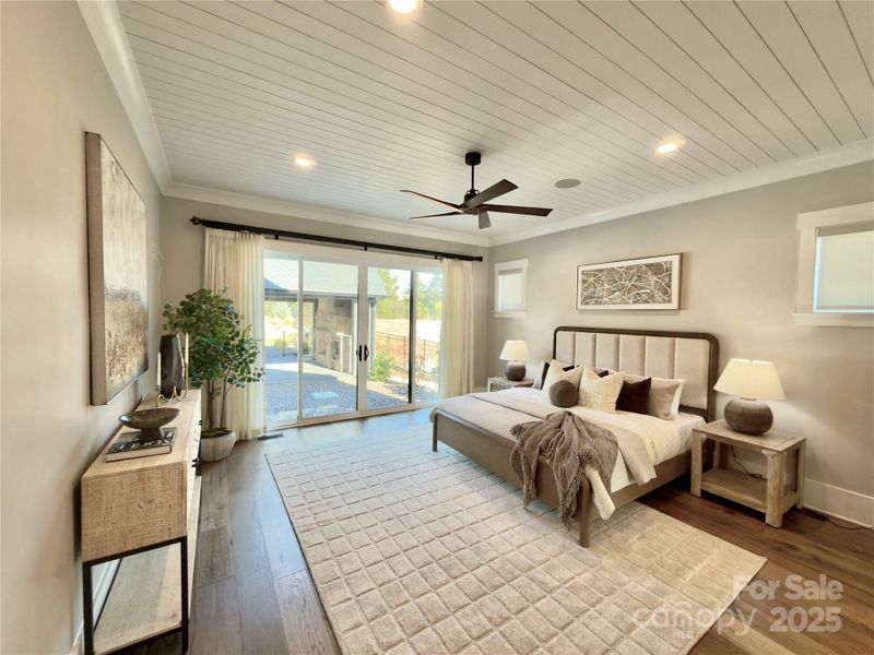 Furnished interior view inside a new home in , Weddington (Image 18). Furnished interior view inside a new home in , Weddington (Image 18).