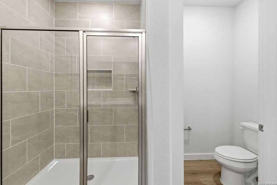 Furnished interior view inside a new home in , New Braunfels (Image 10).