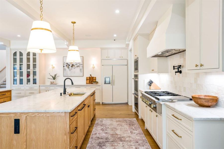 Furnished interior view inside a new home in , Dallas (Image 11).