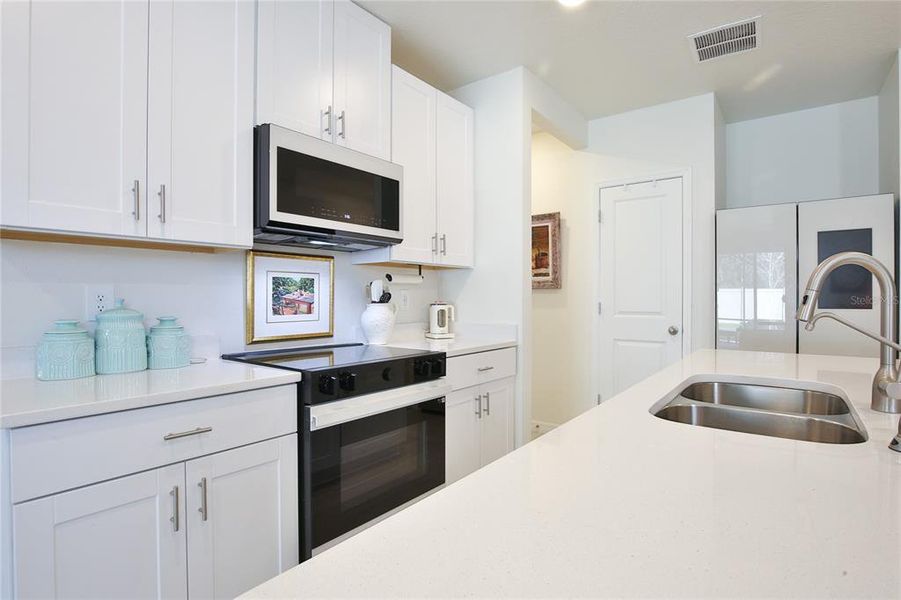 Plenty Of Storage Cabinets & Closet Pantry