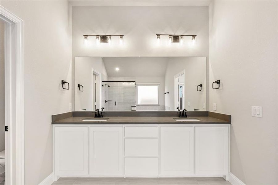 Furnished interior view inside a new home in Villages of Walnut Grove, Midlothian (Image 10).