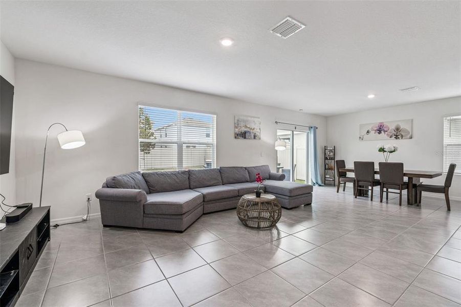 Furnished interior view inside a new home in Westgate at Avalon Park, Wesley Chapel (Image 43).