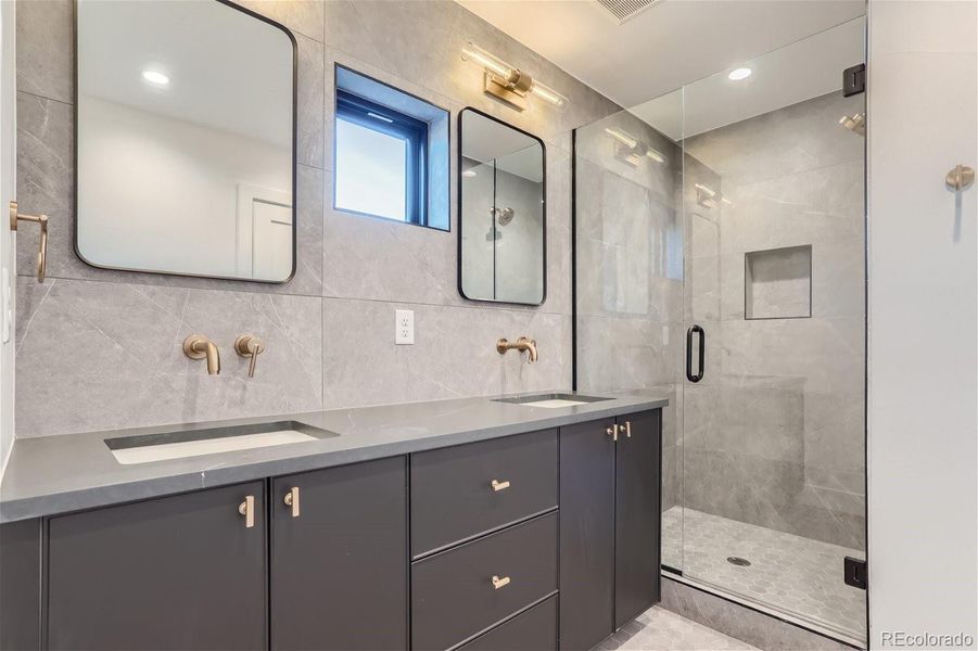 Furnished interior view inside a new home in , Denver (Image 11). Furnished interior view inside a new home in , Denver (Image 11).