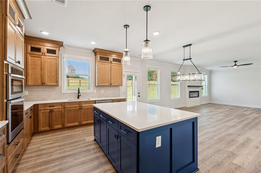 Furnished interior view inside a new home in , Lawrenceville (Image 11).