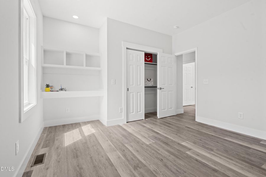 Office space in bedroom Office space in bedroom