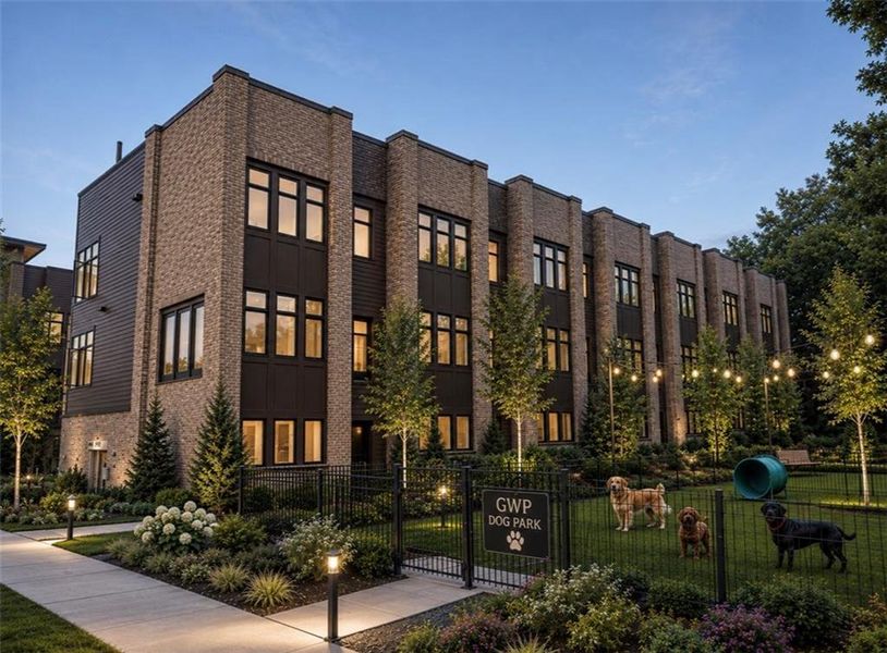 Condo located in Atlanta, GA showcasing its design and architecture (Image 5). Condo located in Atlanta, GA showcasing its design and architecture (Image 5).