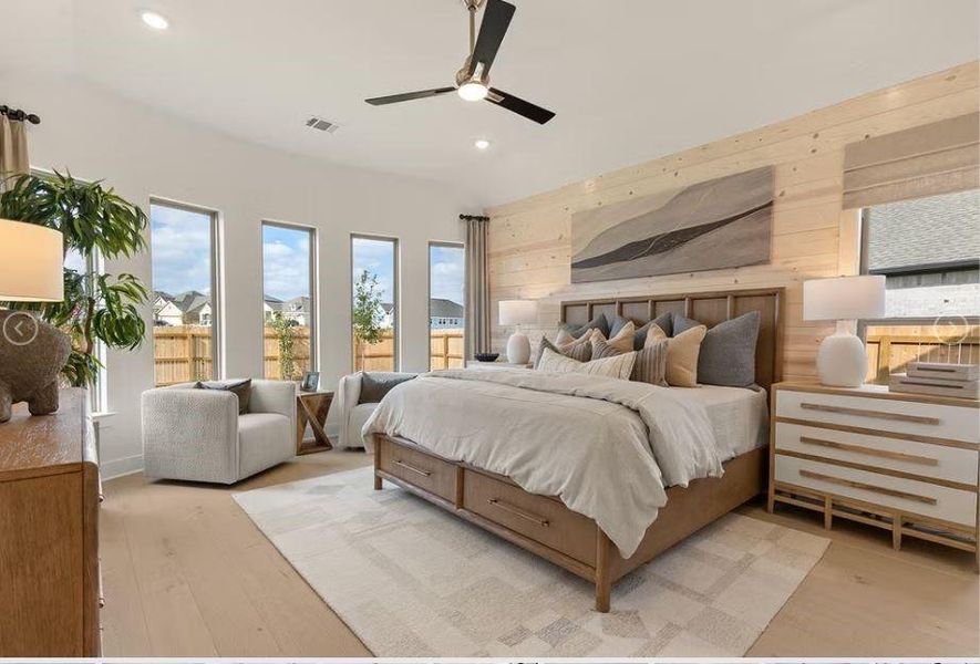 Furnished interior view inside a new home in , Spring (Image 5).