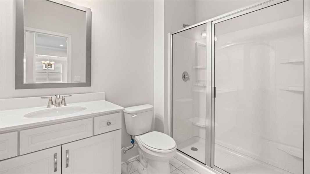 Furnished interior view inside a new home in Thalley Creek Estates, Cumming (Image 14).