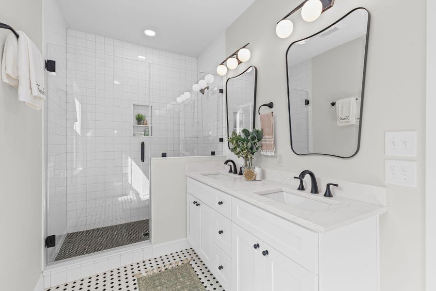 Furnished interior view inside a new home in , Summerville (Image 18).