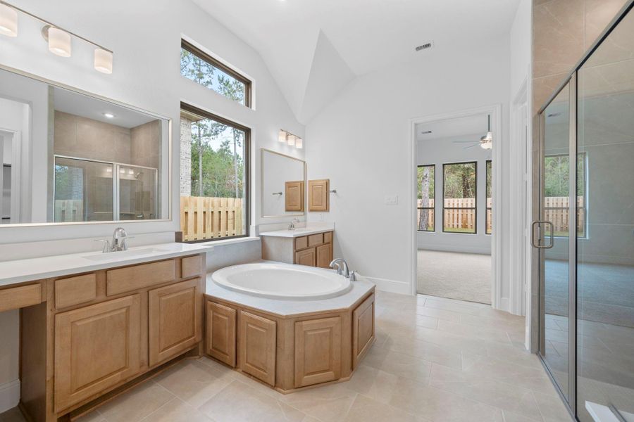 Furnished interior view inside a new home in COLTON, Montgomery (Image 12).