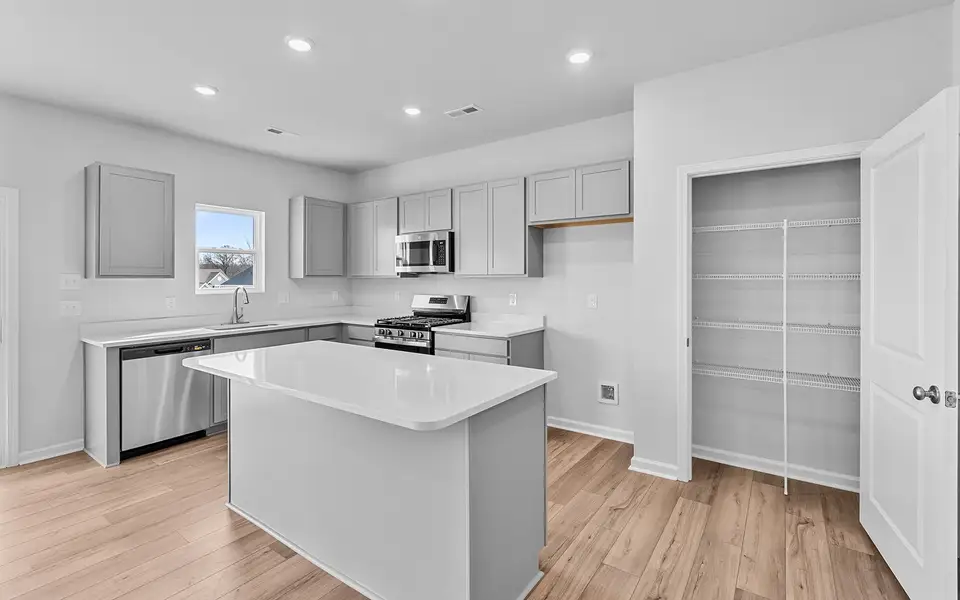 Furnished interior view inside a new home in Hanes Lake, Winston-Salem (Image 7).