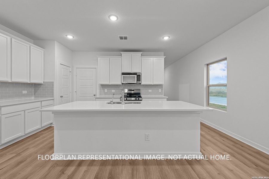 Furnished interior view inside a new home in Park Place, New Braunfels (Image 12).