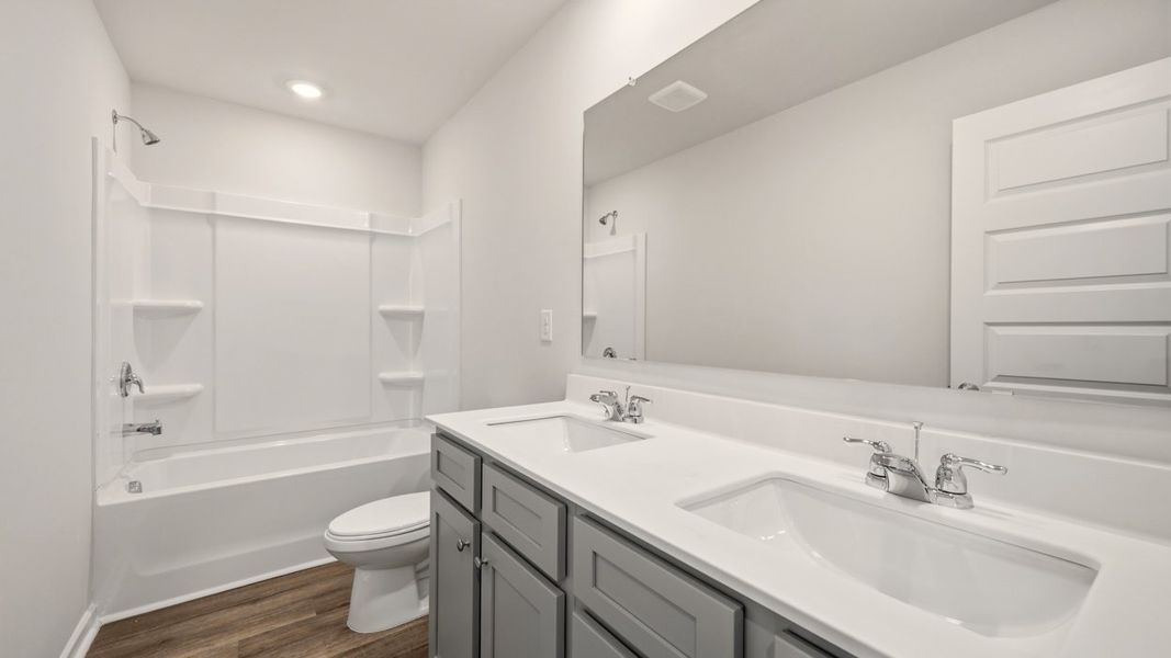 Furnished interior view inside a new home in Brookland Commons, Monroe (Image 8).
