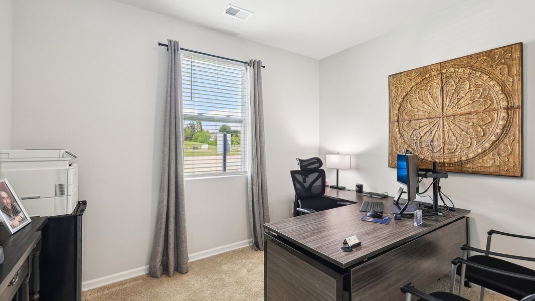 Furnished interior view inside a new home in Woodbridge Glen Single Family, Lebanon (Image 29).