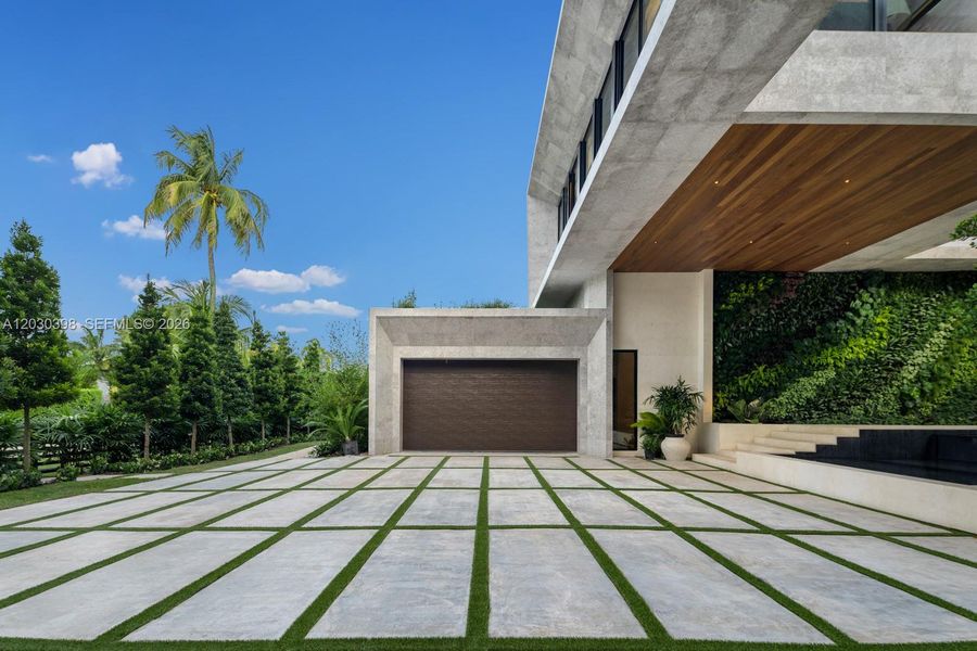 Front exterior of a new home in , Miami Beach, FL, highlighting curb appeal (Image 22).