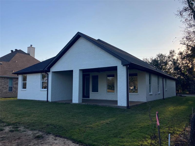 Exterior details and patio area of a home in , Whitney (Image 4). Exterior details and patio area of a home in , Whitney (Image 4).