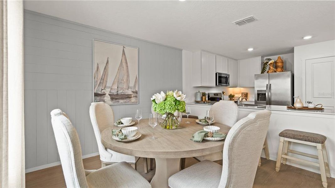 Furnished interior view inside a new home in , Lake Wales (Image 3).