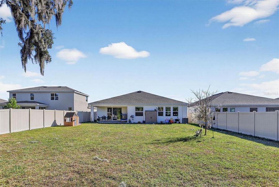 Exterior details and patio area of a home in , Wesley Chapel (Image 21). Exterior details and patio area of a home in , Wesley Chapel (Image 21).