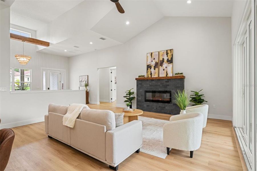 Furnished interior view inside a new home in , Brooksville (Image 79). Furnished interior view inside a new home in , Brooksville (Image 79).