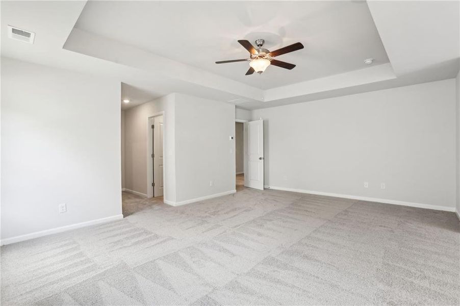 Spacious, unfurnished interior of a new home in The Hills at Cedar Creek, Winder (Image 12).