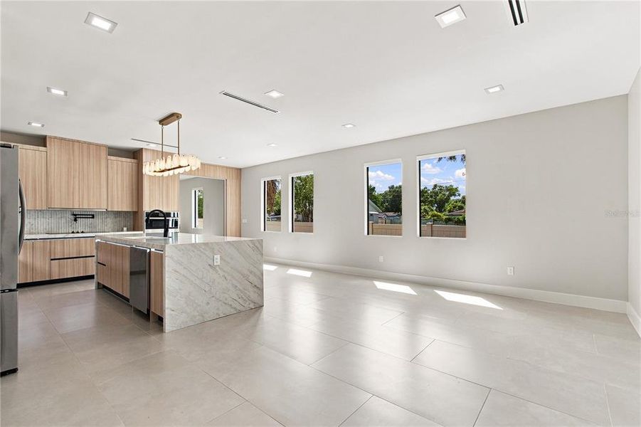 Furnished interior view inside a new home in , Tampa (Image 18).