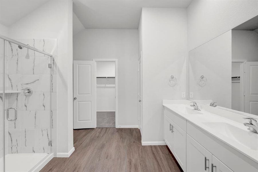 Furnished interior view inside a new home in ValleyBrooke, Mesquite (Image 15).