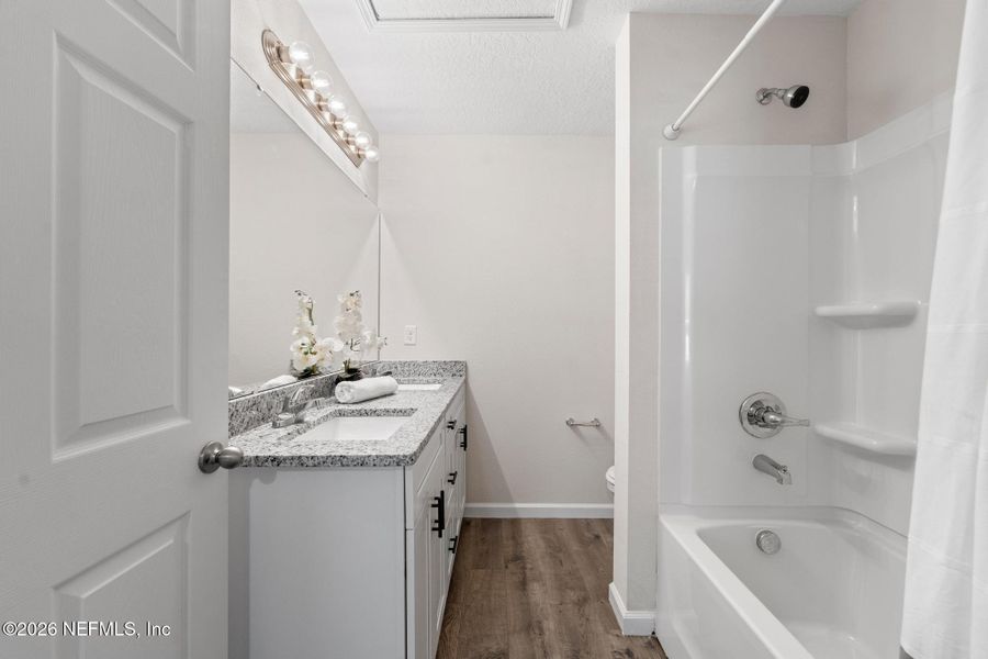 Furnished interior view inside a new home in , Jacksonville (Image 17).