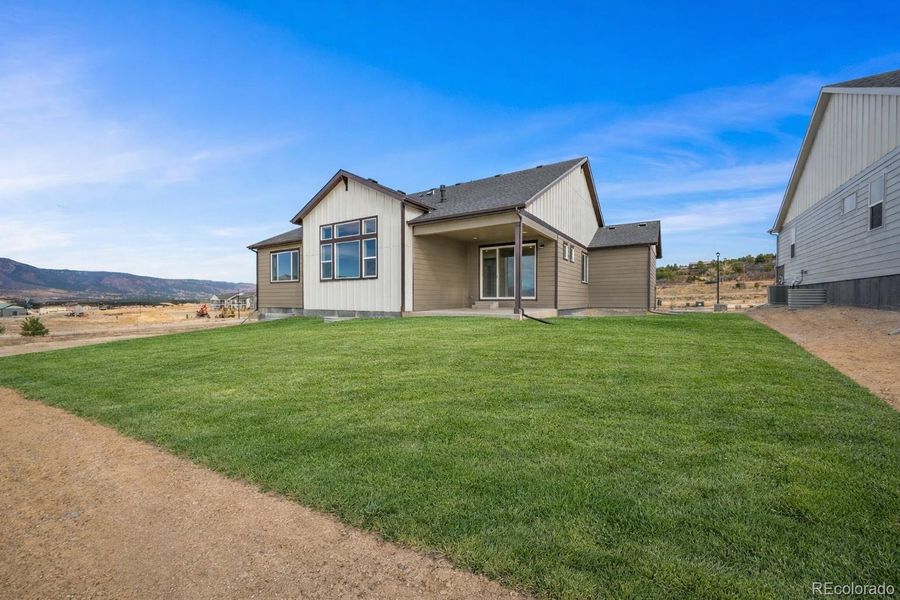 Exterior details and patio area of a home in Jackson Creek, Monument (Image 3).