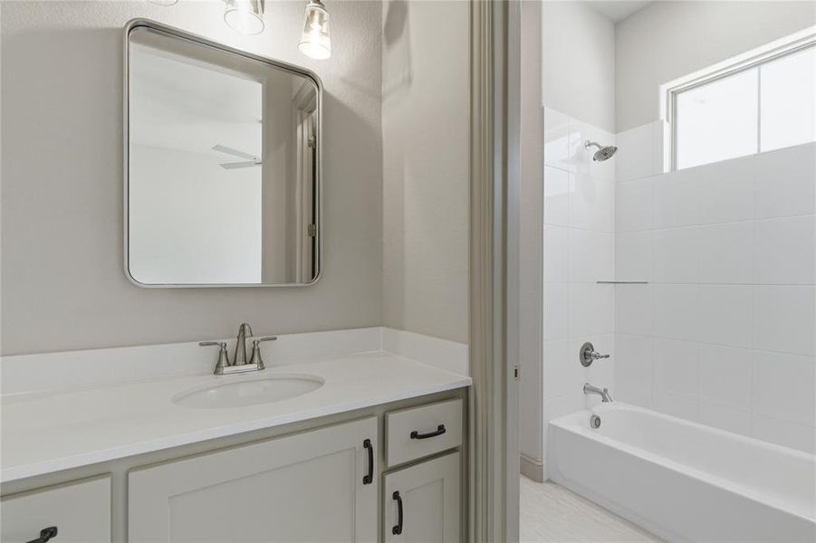 Furnished interior view inside a new home in , New Fairview (Image 12).