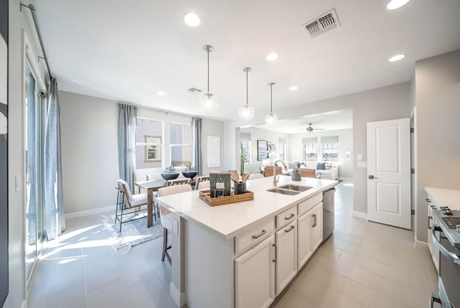 Furnished interior view inside a new home in Parkside, Avondale (Image 11).