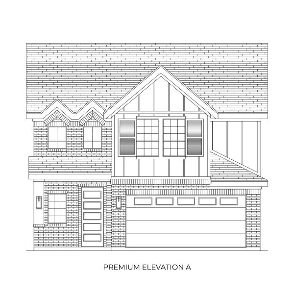 Representative rendering of the exterior for the Franklin F by First Texas Homes (Image 1). Representative rendering of the exterior for the Franklin F by First Texas Homes (Image 1).