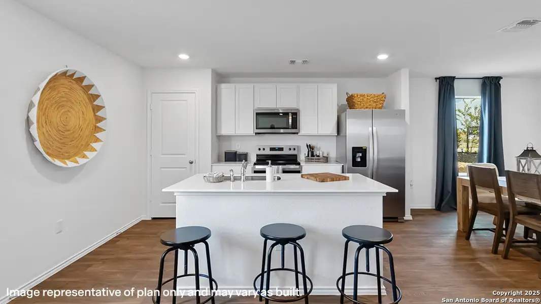 Furnished interior view inside a new home in Sereno Springs, Converse (Image 22). Furnished interior view inside a new home in Sereno Springs, Converse (Image 22).