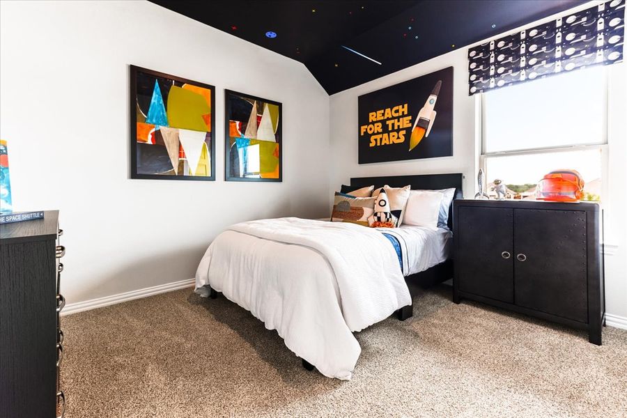 Furnished interior view inside a new home in Solterra Texas, Mesquite (Image 36).