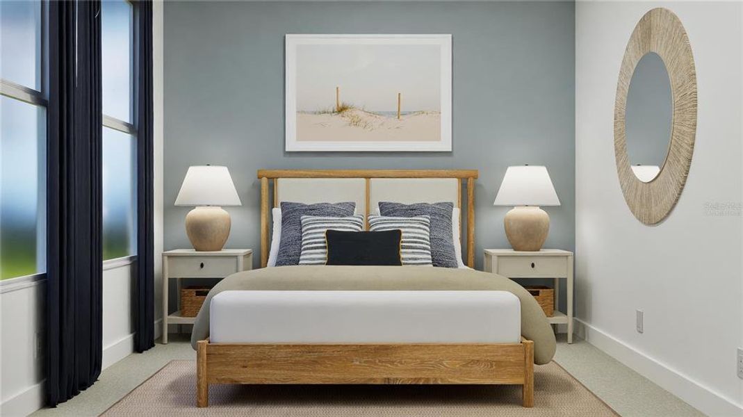 Furnished interior view inside a new home in Meadow Pointe, Groveland (Image 5).