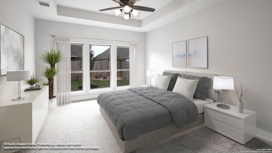 Furnished interior view inside a new home in Legacy At Lake Dunlap 50', New Braunfels (Image 9). Furnished interior view inside a new home in Legacy At Lake Dunlap 50', New Braunfels (Image 9).