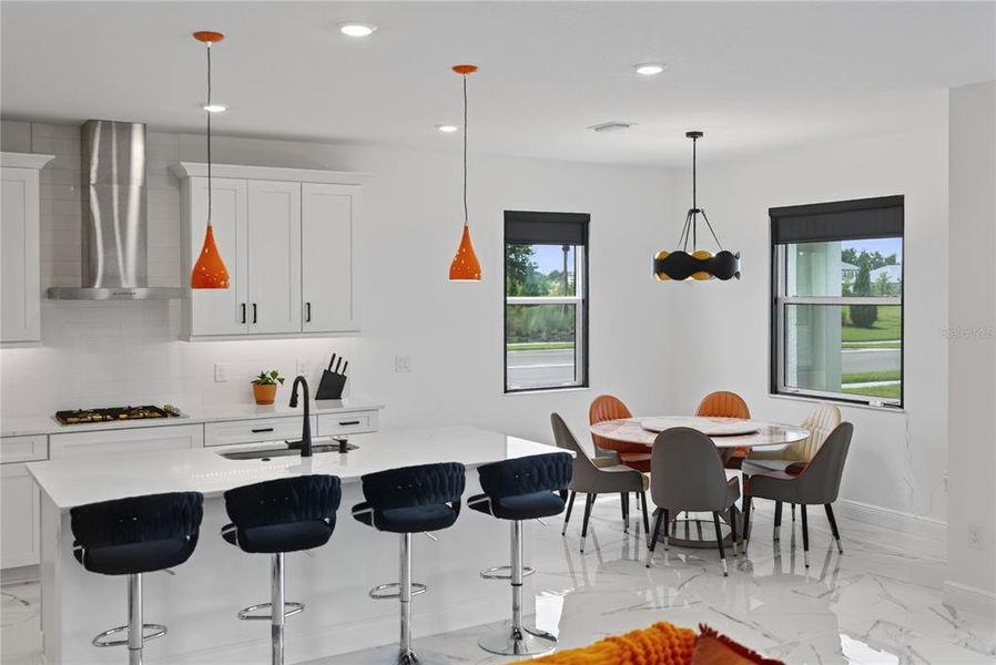 Furnished interior view inside a new home in , Sarasota (Image 53).
