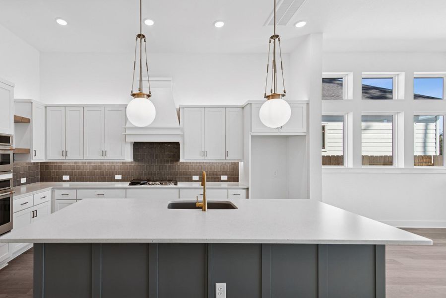 Furnished interior view inside a new home in ARTAVIA 50' Homesites, Conroe (Image 8).