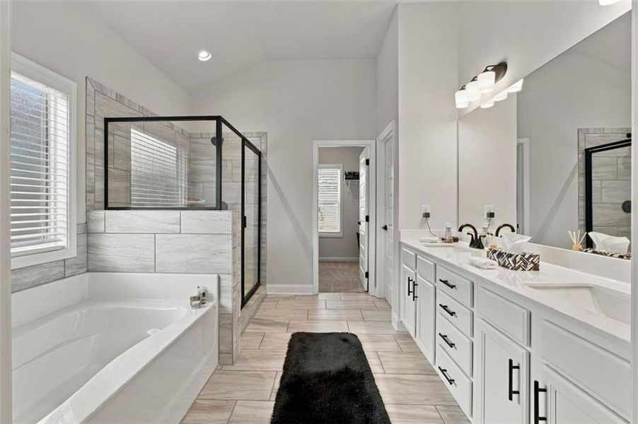 Furnished interior view inside a new home in , Lawrenceville (Image 15).