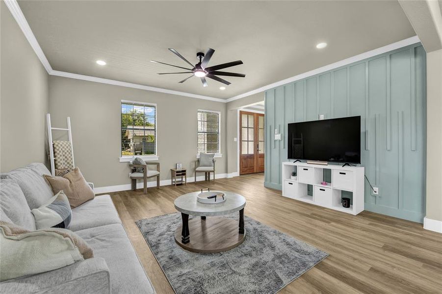 Furnished interior view inside a new home in , Mineral Wells (Image 29).