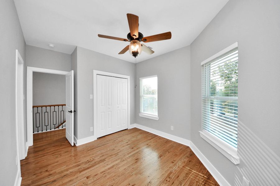 Spacious, unfurnished interior of a new home in , Houston (Image 18). Spacious, unfurnished interior of a new home in , Houston (Image 18).